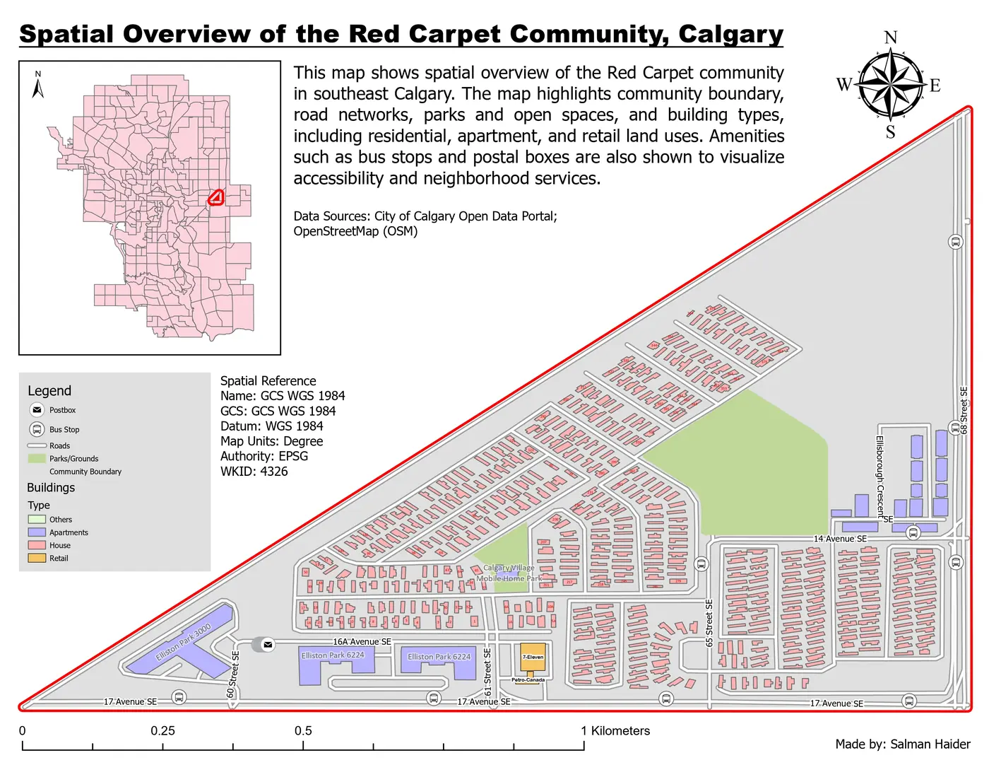 Red Carpet community spatial overview